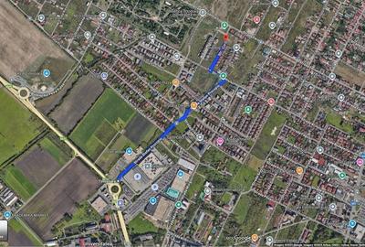 Teren cu autorizatie pentru 4 apartamente   Dumbravita, Strada Terra - 5