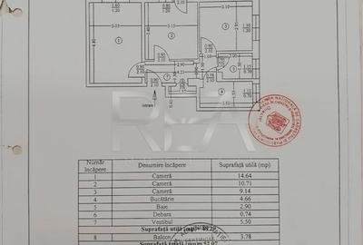 Apartament 3 Camere , Decomandat , Podul Giurgiului - 14
