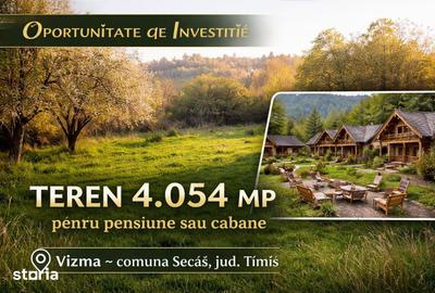 Teren de 4054 mp, în Secaș