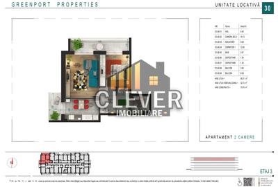 Apartament cu 2 camere în Titan - 2