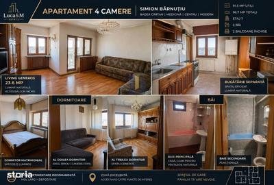 Apartament cu 4 camere decomandat în Simion Bărnuțiu - 13