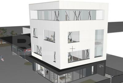 Teren 1070mp,cu AC pentru imobil de birouri si functiuni cv - 7