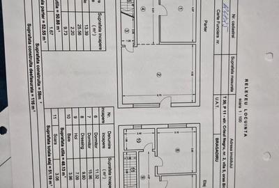 Casă cu 3 camere cu Teren 83 Mp în Central - 2