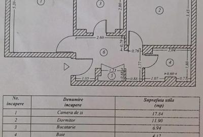 Dacia, apartament 2 camere decomandat et.4 - 3