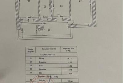 Apartament 2 camere | Mobilat si utilat | Centrala proprie | Parcare - 15