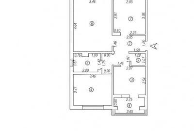 Inel II - Eliberarii, apartament 3 camere, etaj 3, mobilat/utilat. Inel II - Eliberarii, apartament 3 camere, etaj 3, mobilat/utilat. - 13