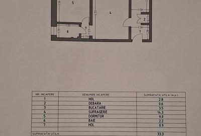 Apartament cu 2 camere semidecomandat, mobilat în 23 August - 8
