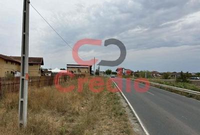 TM-Sacalaz,cladire solida cu teren 2300mp cu dublu front la DN - 3