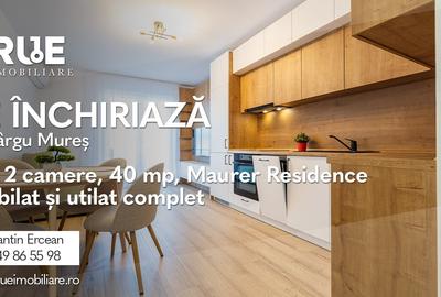 Ap. modern cu 2 camere, prima închiriere, Maurer Residence! - 1