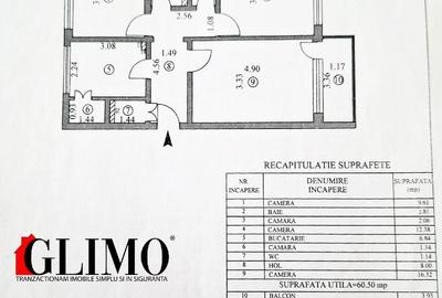 Apartament cu 3 camere decomandat în Mazepa 1 - 8