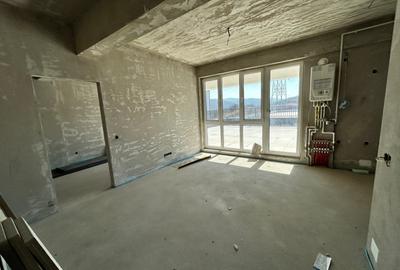 Apartament de 2 camere semifinisat, CF , 53,45 mp, terasa 60,31 mp, zona VIVO - 3