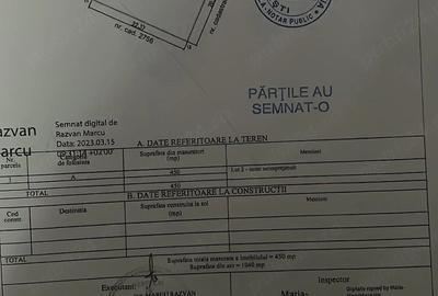Teren de 450 mp, în Zurbaua