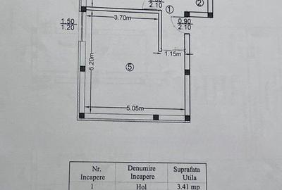 Apartament cu 2 camere în Valea Lupului - 4