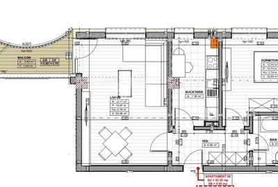 Apartament modern cu 2 camere - Elira Plus Residence, Palazu Mare