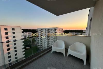 Apartament cu 2 camere semidecomandat, mobilat în Băneasa - 10