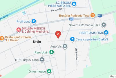 Teren Construcții intravilan de 1032 mp, în Utvin - 1