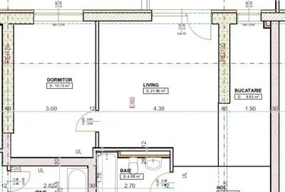 Apartament cu 2 camere semidecomandat în 13 Septembrie - 11