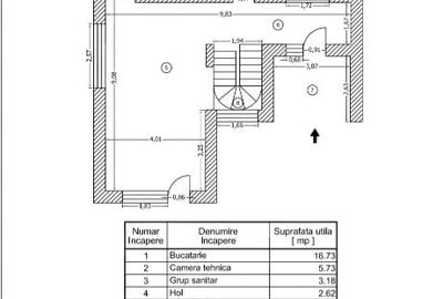 Casă individuală cu 4 camere cu Teren 423 Mp în Tunari - 8
