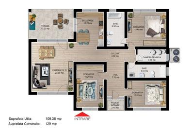 Casa individuala din caramida 4 camere Cartier Izvor Tarlungeni Brasov - 4