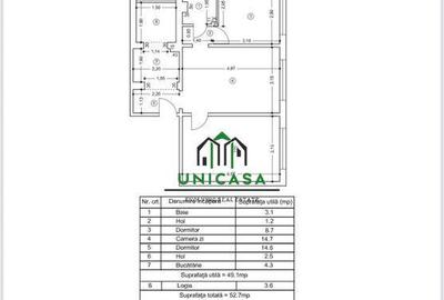 Apartament 3 camere/Nord/Et 3/5 - 5