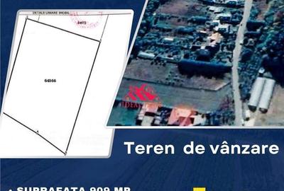 Teren de 909 mp, în Central