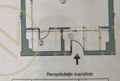 Garsonieră decomandată, mobilată în Pipera - 4