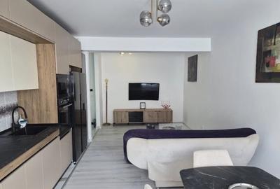 Apartament cu 3 camere semidecomandat, mobilat în Progresul - 1