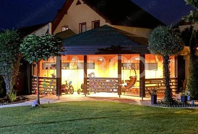 Casa de inchiriat Selimbar si casa oaspeti curte 1000 mp energie verde - 1