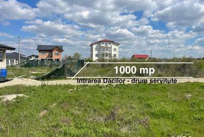 Teren de 1000 mp, în Domnești