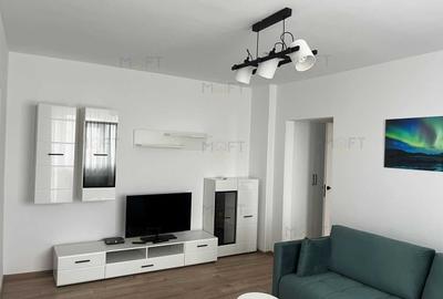 Apartament cu 2 camere semidecomandat, mobilat în Tineretului