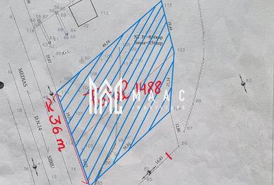 Teren Construcții intravilan de 1488 mp, în Slimnic