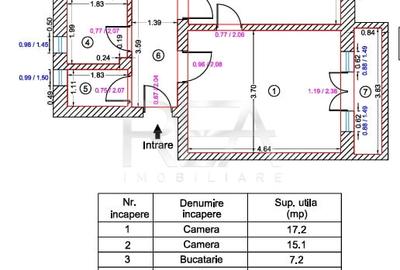 Apartament cu 2 camere decomandat, mobilat în Regie - 12