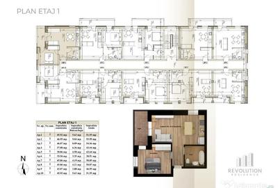 Apartament cu 2 camere decomandat în Orașul Vechi - 8