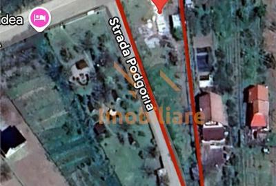 Teren de 1315 mp, în Podgoria