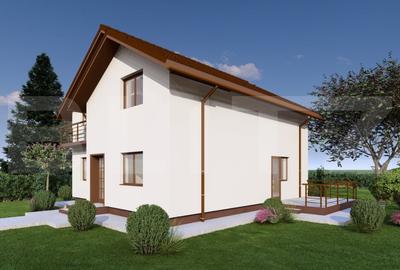 Casă individuală cu 6 camere cu Teren 335 Mp în Hlincea - 3
