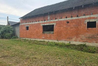 Vand casa loc SUMUGIU, sc 200 mp , parte casa noua la rosu , teren 2670 mp, la sosea, front mare - 9