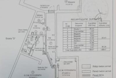 Spațiu comercial, 122 mp în Tineretului