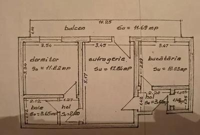 Apartament cu 2 camere decomandat, mobilat în Tomis III - 15