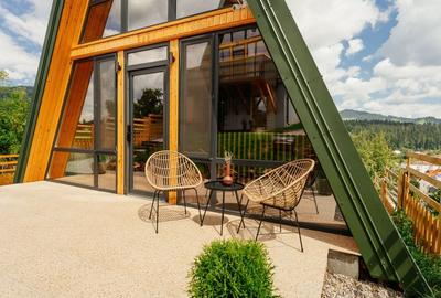 Afacere la cheie in Vatra Dornei, 2 cabane tip A Frame! - 3