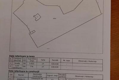 Teren de 6000 mp, în Viperești - 2