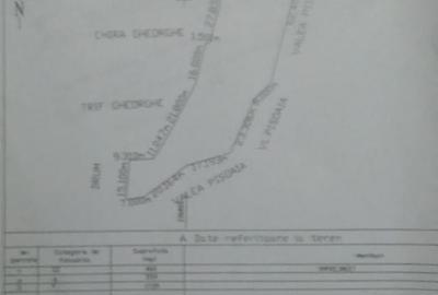 Teren de 2800 mp, în Vidra - 2