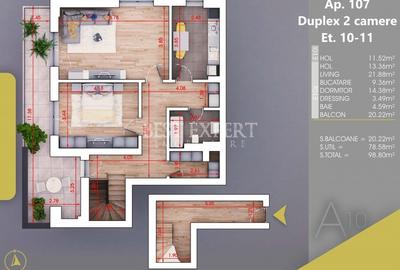 Apartament 2 camere cu Terasa Parcare Bonus-Mutare Rapida - 3
