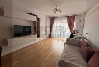 Apartament cu 2 camere semidecomandat, mobilat în Bună Ziua