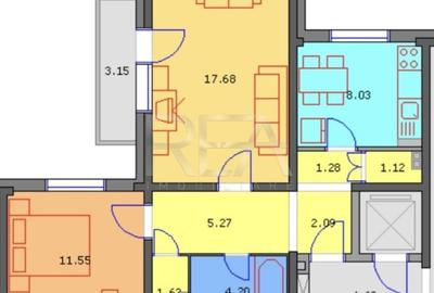 Apartament cu 2 camere decomandat în Lujerului - 1