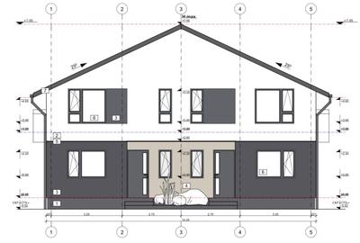 Duplex cu 4 camere cu Canalizare în Moșnița Nouă - 14