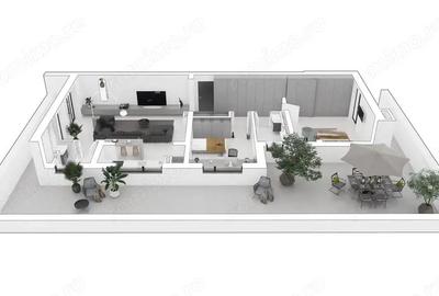 Apartament cu 3 camere decomandat în Mehala