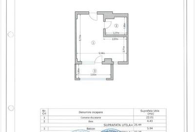Garsonieră decomandată în Chiajna - 1