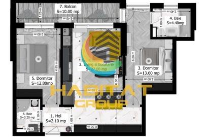3 camere Nou zona soseaua Magurele sector 5  finalizare 2026 - 2