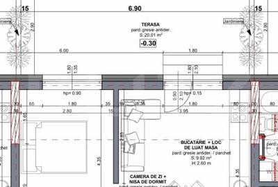 Apartament cu 2 camere semidecomandat, mobilat în Iris - 6