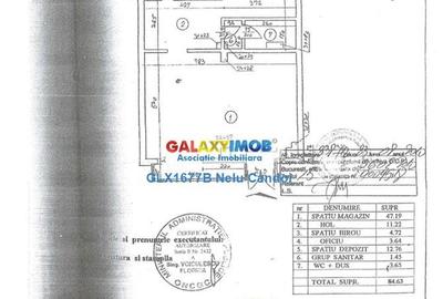 Spațiu comercial, de 85 mp, în 13 Septembrie - 14